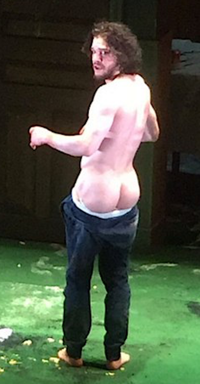 mynewplaidpants:  Kit Harington mooning the porn pictures