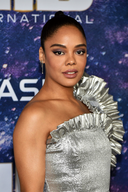 dailytessa:Tessa Thompson attends the “Men In Black International” World Premiere at AMC Loews Linco