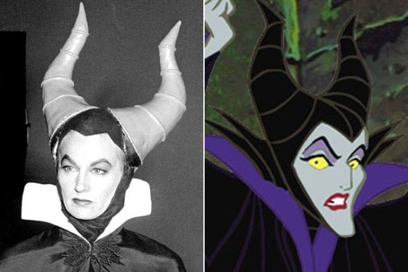 animationproclamations:Eleanor Audley, the voice of Lady Tremaine in Disney’s