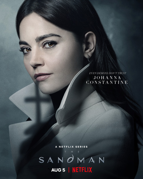 demifiendrsa: Netflix’s The Sandman character posters of The Corinthian and Johanna Constantine.