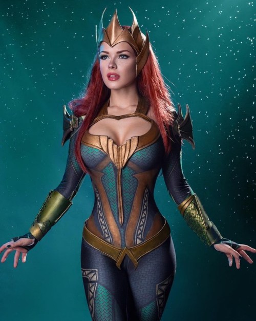 love-cosplaygirls: Mera (cosplayed by Irine Meier)