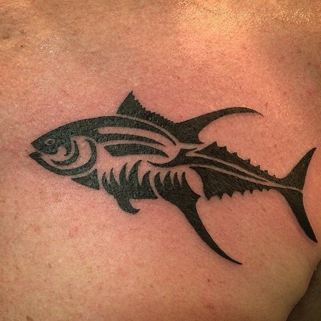 KODIAK TATTOO  RED TUNA This special fish is done by our resident  inkinghousewife Check out his awesome work  Each  design is unique and will only be tattooed once  For