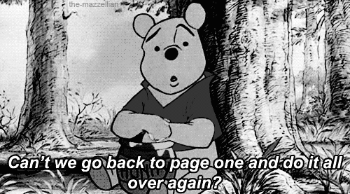 I realized the other day why I love Winnie The Pooh so much. He's my spirit animal!!