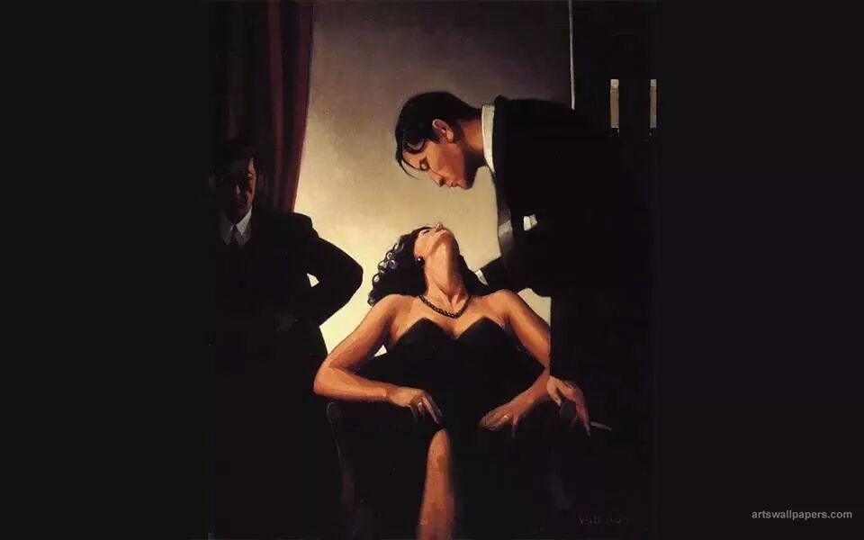 Round midnight jack vettriano