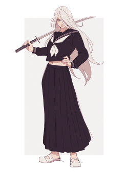 oeilvert:  sukeban a2