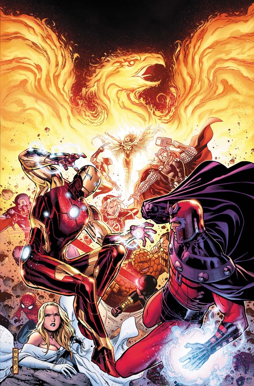 extraordinary-heroes:  Avengers Vs. X-Men Vol.1 #2 (Cover art by Jim Cheung)