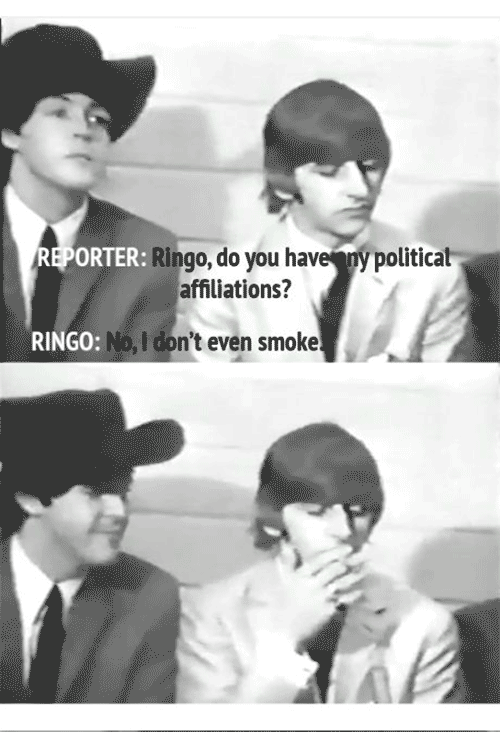 bridgettenicole420:  paul-mcchicken:  humoristics:   “Ringo isn’t even the best drummer in the Beatles”   “We were just trying to write songs about prostitutes and lesbians, that’s all…”   lmao already knew they were badass weirdos on acid