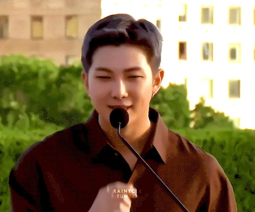 Namjoon Speaking At The Met Museum