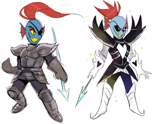 drawloverlala:I just remembered that’s it’s been a while since i drew Undyne :D  so