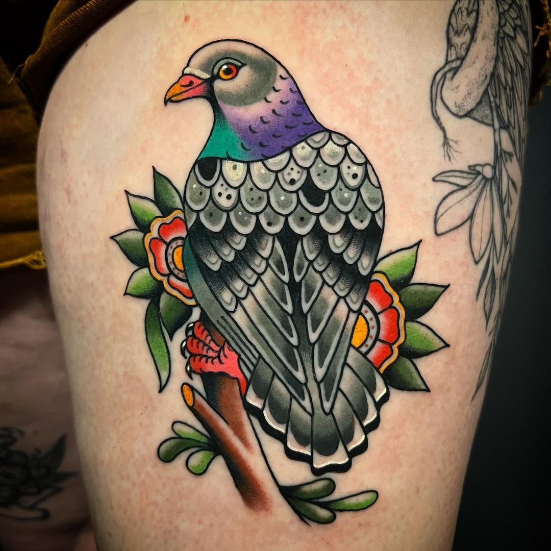 101 Pigeon tattoo (and their meaning) and the dove of peace -  TattooViral.com | Your Number One source for daily Tattoo designs, Ideas &  Inspiration