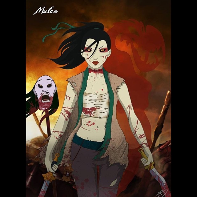 #boss #likeaboss #mulan #disney #thewalkingdead