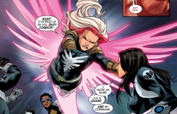 oxymitch: Songbird (Melissa Gold) picspam  drawn by Marcus To and Juanan Ramirez  - New Avengers v4 #8, 9 and 10 (Avengers Standoff tie-in) 