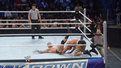 Cesaro showing off his skills! XD