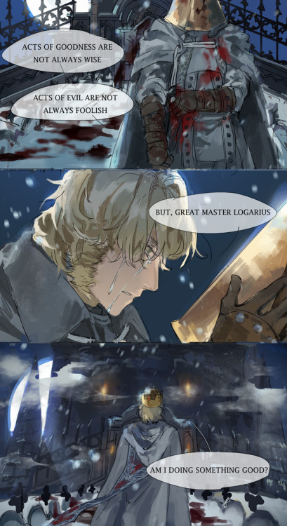limii-circulate:“Pray for Master Logarius… in my stead…”