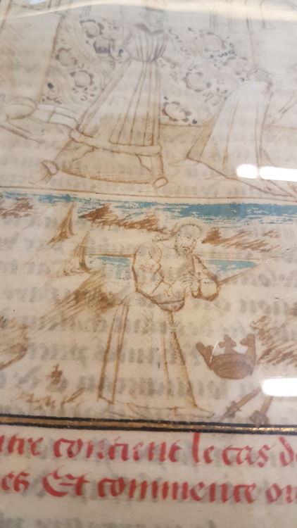 LJS 255 -  Manuscript leaf from De casibus virorum illustriumLeonardo da Vinci used to say that “Art