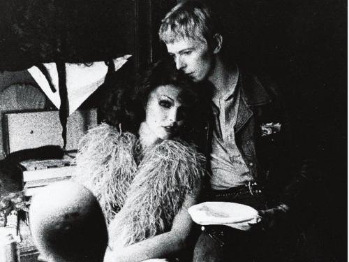 Bowie + Romy Haag