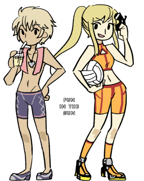 tecchen:  it’s almost september why am i drawing this 