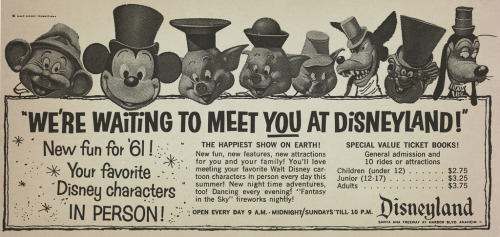 Disneyland, 1961miehana