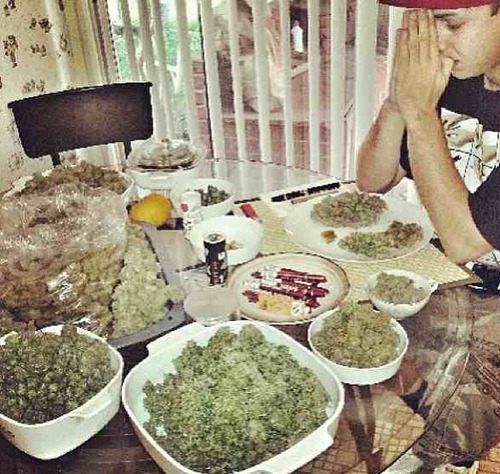 haare-bunt-und-zugepierced:  guess who’s coming for weed auf We Heart It. http://weheartit.com/entry/54556310 