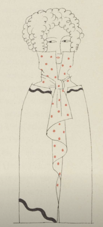 Fashion illustration by Charles Martin 1922 for Gazette du Bon Tonvia: Rijksmuseum