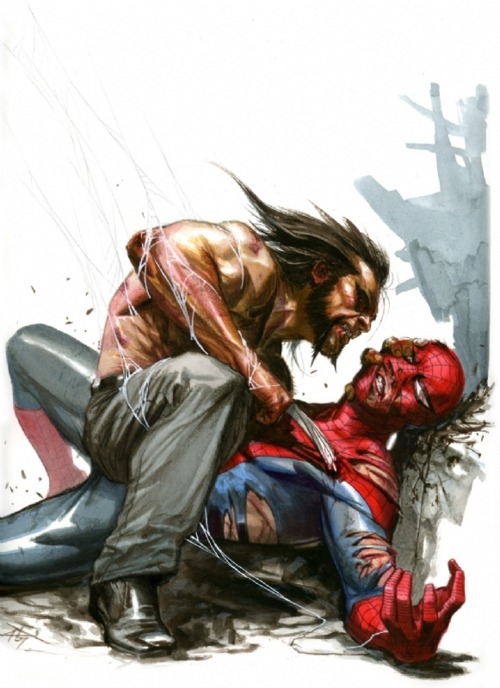 lospaziobianco:  by Gabriele Dell’Otto   Just sick.