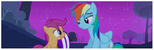 flutterwhat:  “So you’re looking for somepony to take you under her wing, huh?”