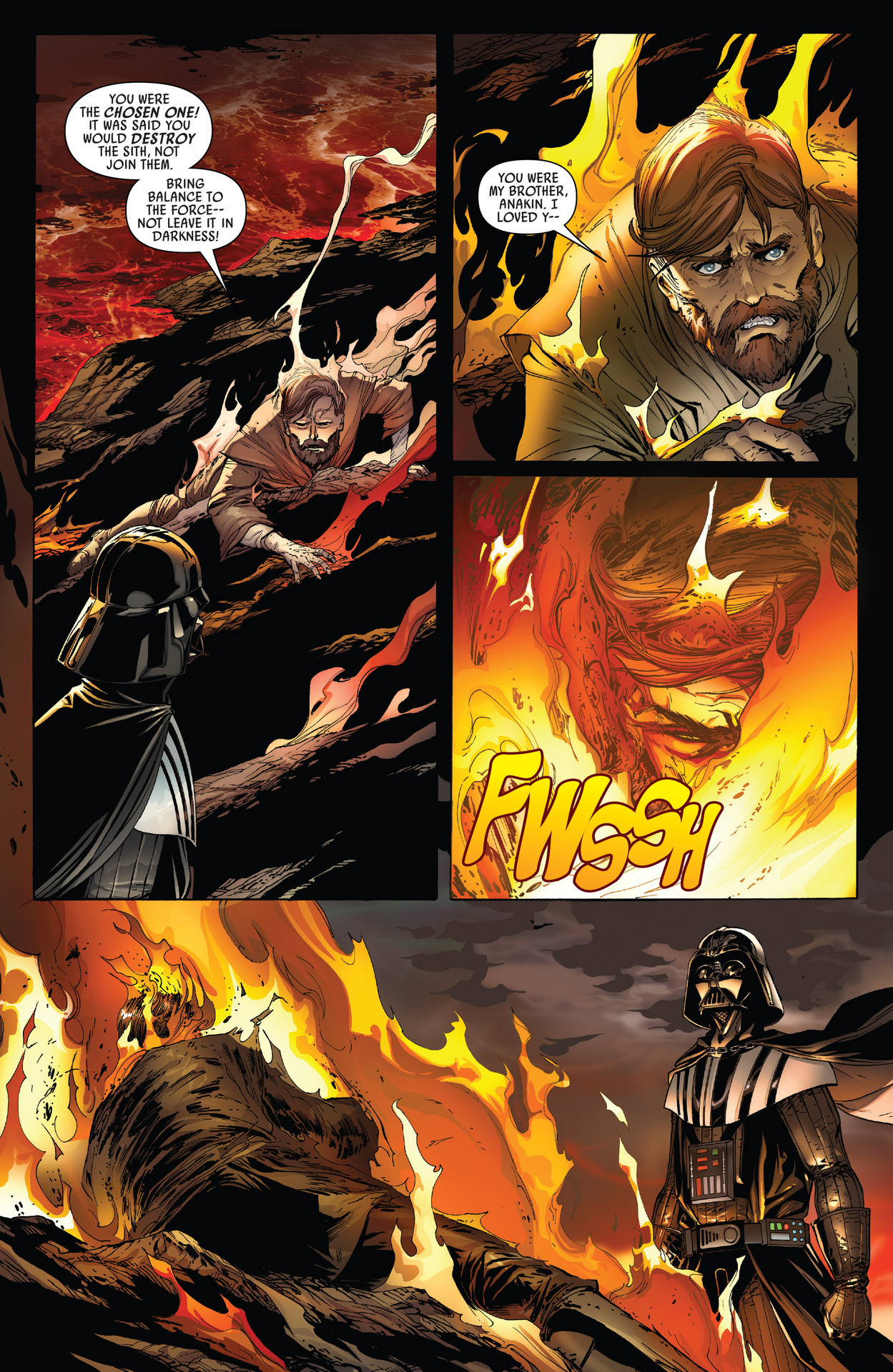 towritecomicsonherarms:  Darth Vader #13