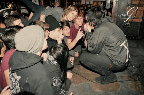 iammrpotter:  1/22/14 @ Backbooth Orlando, FL | This was an amazing night that I truly will never forget. I’m the guy with the grey beanie/the death card hoodie. ||Credit goes out to the photographer|| 
