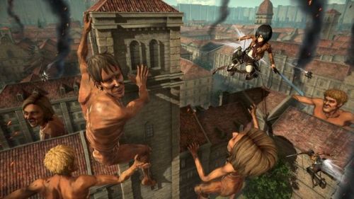 Porn fuku-shuu:    KOEI TECMO Video Game - Shingeki photos