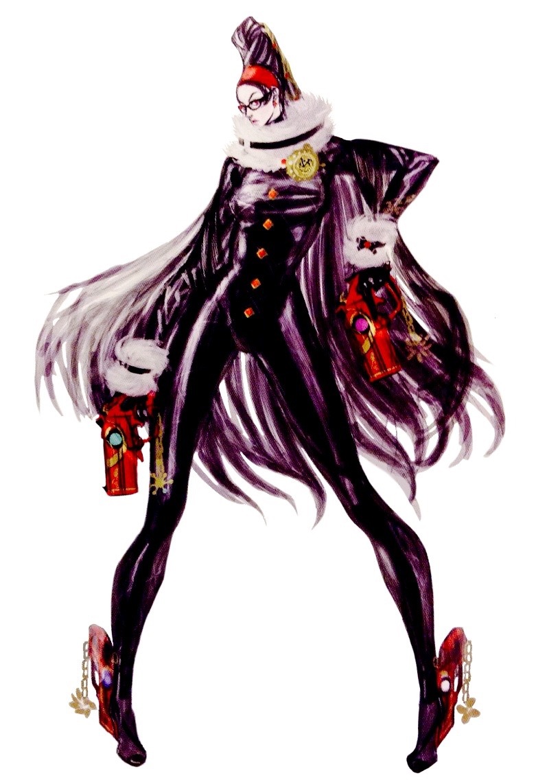 bleachrocks28:Bayonetta’s character design 3/?