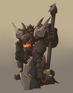 overwatch-fan-art:  Blackhardt by thewolfhart