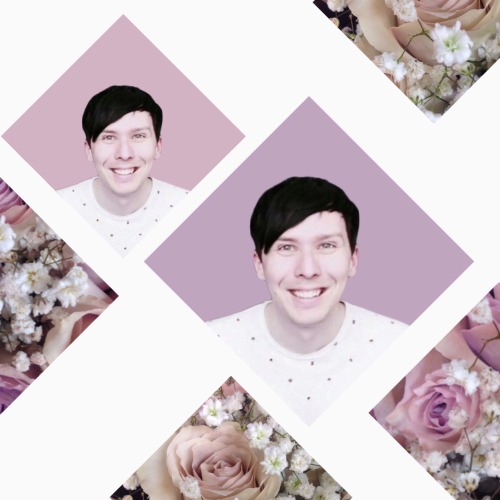 joyfulnuclearwinter:  A flowery Phil