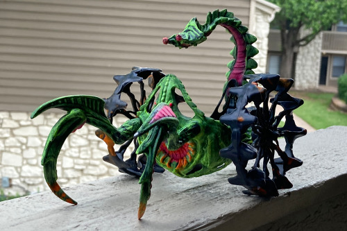 therobotmonster:therobotmonster:Mutant Rumbler and Kharn BioDrone CustomsDollar Tree’s Final F