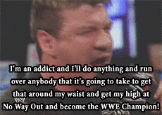 emptycoliseum:  February 12, 2004 -  Eddie Guerrero cuts a deep, heartfelt promo on Smackdown, only a mere three days before challenging Brock Lesnar for the WWE Championship at No Way Out. [Part 2 of 2 | Part 1] 