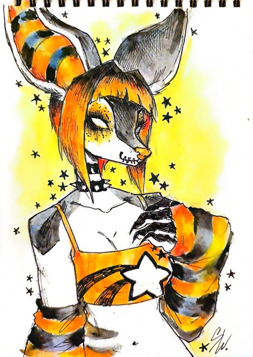 I'm Very Bad With Watercolors So I'm Sorry If This Looks Messy ;w;
