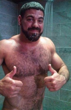 planesdrifter:  Follow planesdrifter: trueTHAT if you’re an admirer of older, hairy natural and muscular men. Check it out and the archive too.