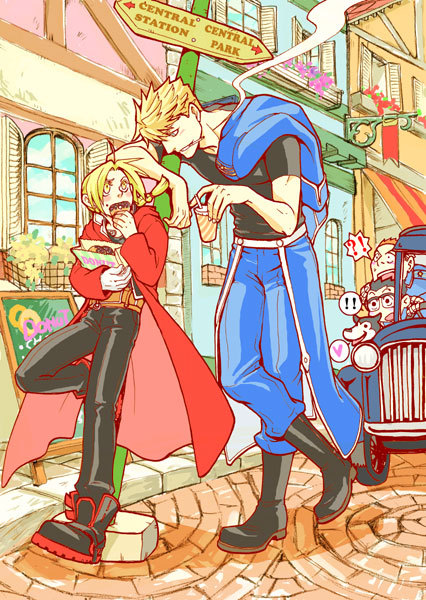 fullmetal-taboo:   ハボ＆エド by TAM  HavocxEd requested by: Anonymous 