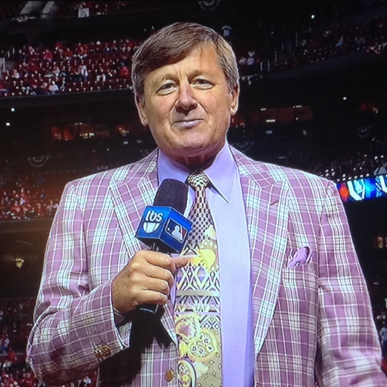 Craig Sager’s Suit FLASHBACK! (from 10/19/2013)
Purple FREAKIN’ Plaid!!! *drops the mic*