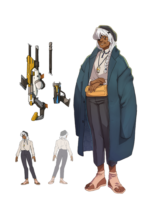My Pieces For The @overskinszine From A While Ago!