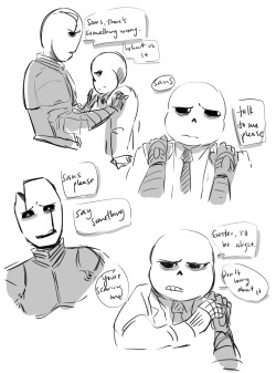 demorrt-arts:  rg!gaster dump! sorry i havent post anything up in a while, school is draining rn aaha i havent drawn anything decent and every time i try to.. i fall asleep in the middle of it lolol i’ll get to asks and such later when im done with