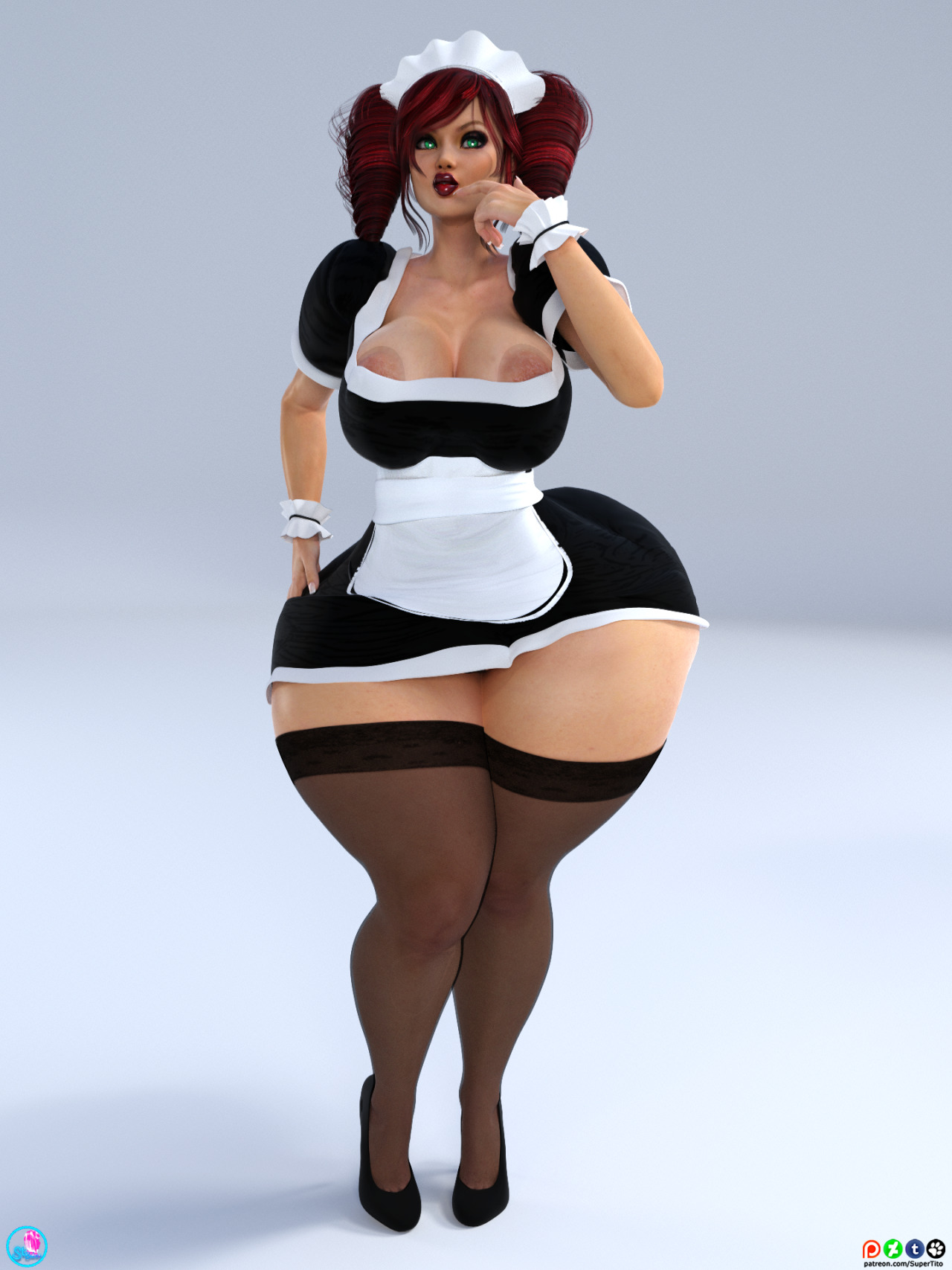 supertitoblog:  This is a commission for @greatdragonad Of his OC Apple I really