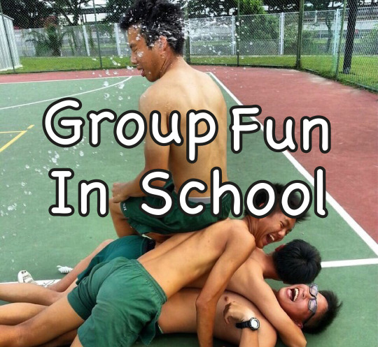 Group Fun In School porn pictures