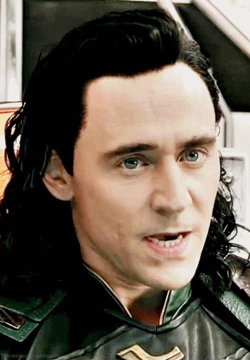 Tom Hiddleston Loki Gif