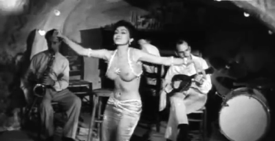thejigglejoint: Marita Constantinou in “The Angry Hills” (1959) 