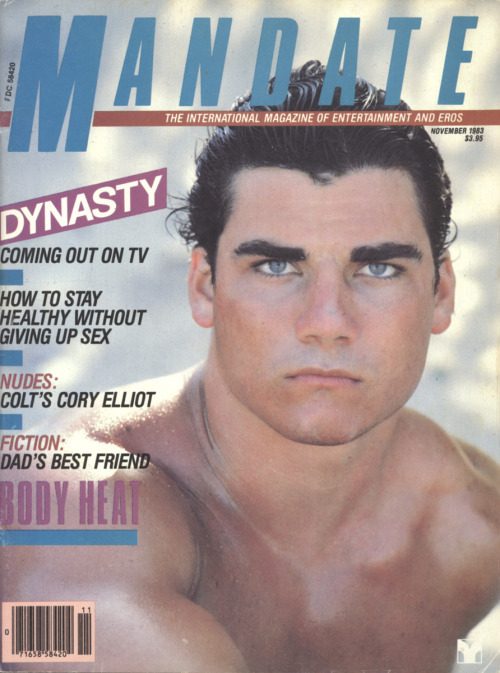 From MANDATE (Nov 1983) Photo story is called &ldquo;Diamond Head&rdquo; photo by Colt Model