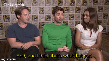 tennydr10confidential: David Tennant giving his opinion on Jodie Whitaker on becoming the 13th Docto