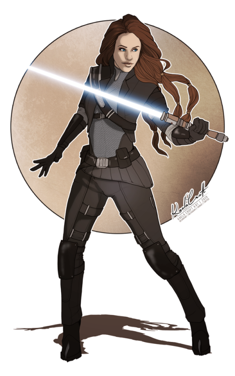 kaelacroftart: [C] Quick Full Body - AuralynnCommission for Intrancicated of their Star Wars charact