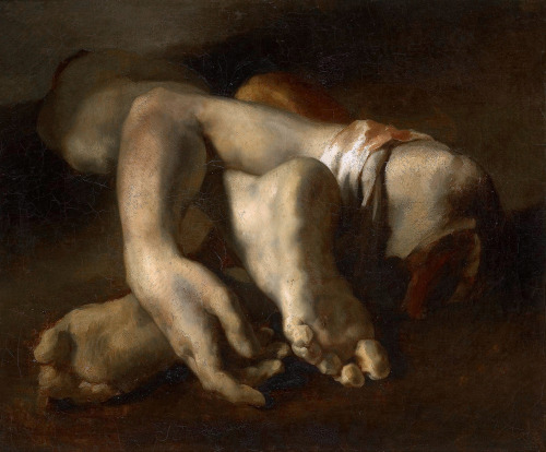 Study of Feet and Hands (1818-19) - Théodore Géricault