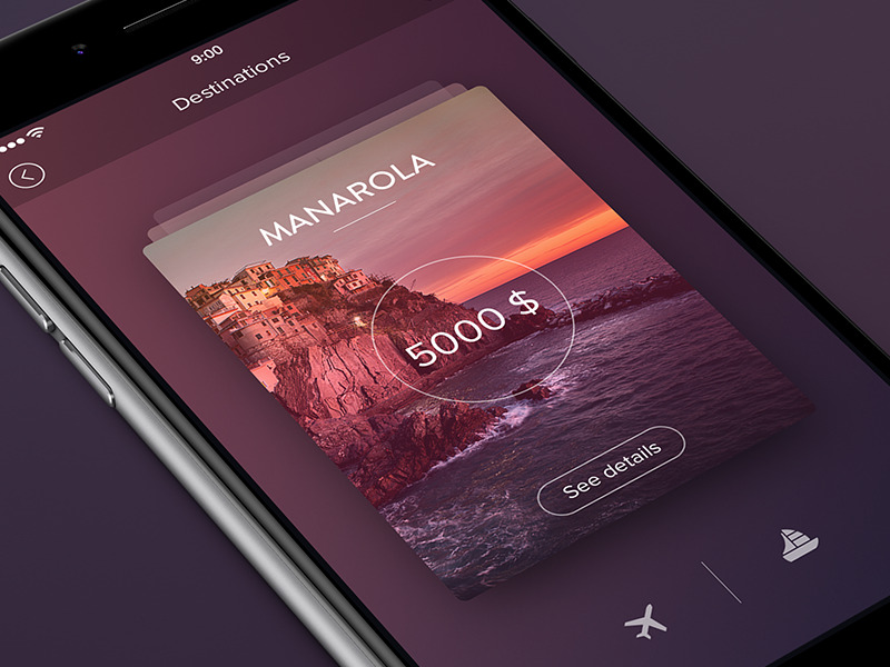 Travel App by Alexander Zaytsev
—
The Best iPhone Mockups → store.ramotion.com