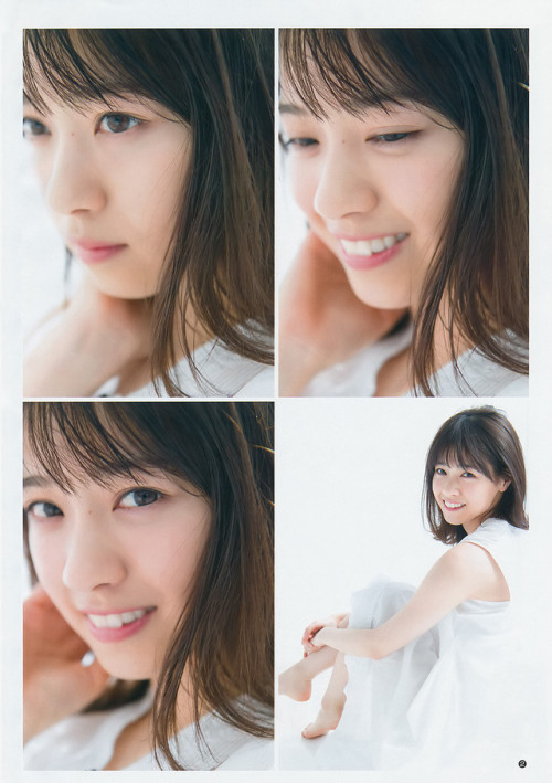 voz48reloaded:  「Young Jump」 No.22+23 2017 #乃木坂46 #西野七瀬